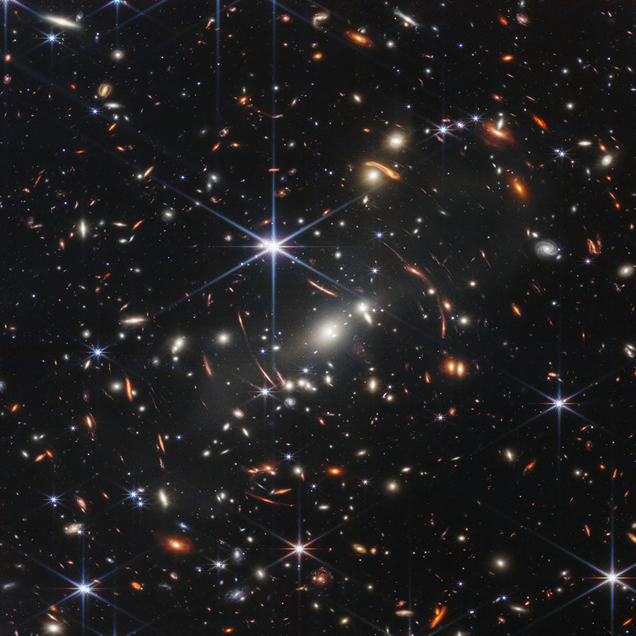 The JWST captured galaxy cluster SMACS 0723, teeming with thousands of galaxies. Photo courtesy of NASA, ESA, CSA and STScI