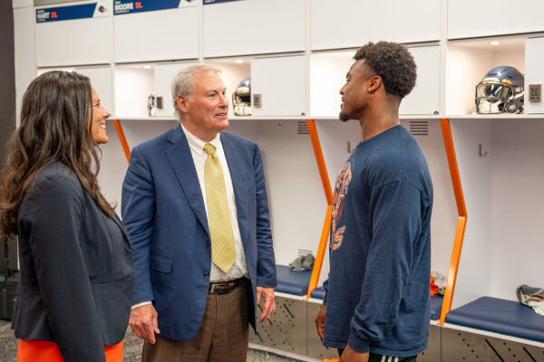 Lisa Campos and Mike Aresco have a chat with Rashad Wisdom