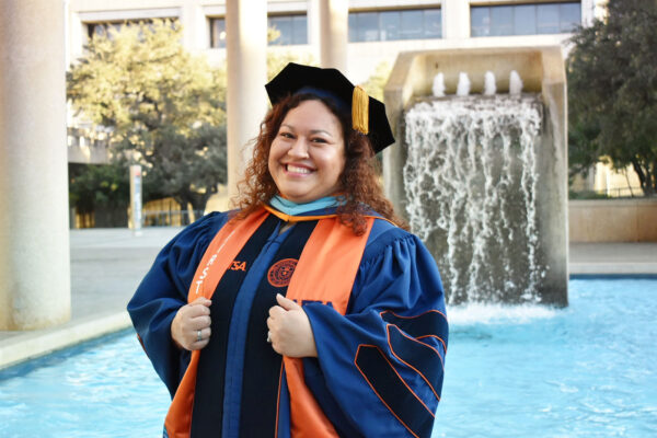 UT San Antonio doctoral student inspired by her grandmother’s resilience