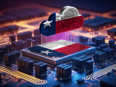 Texas cybersecurity artwork